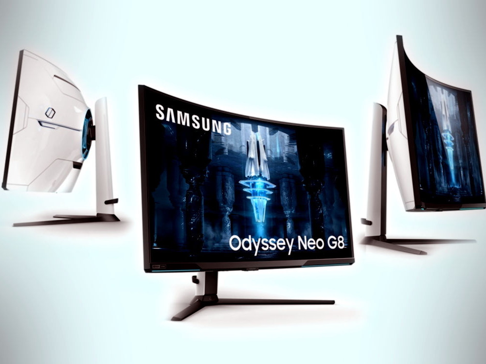Samsung 發布 Odyssey Neo G8！全球首款 4K‧240Hz miniLED 電競顯示器！