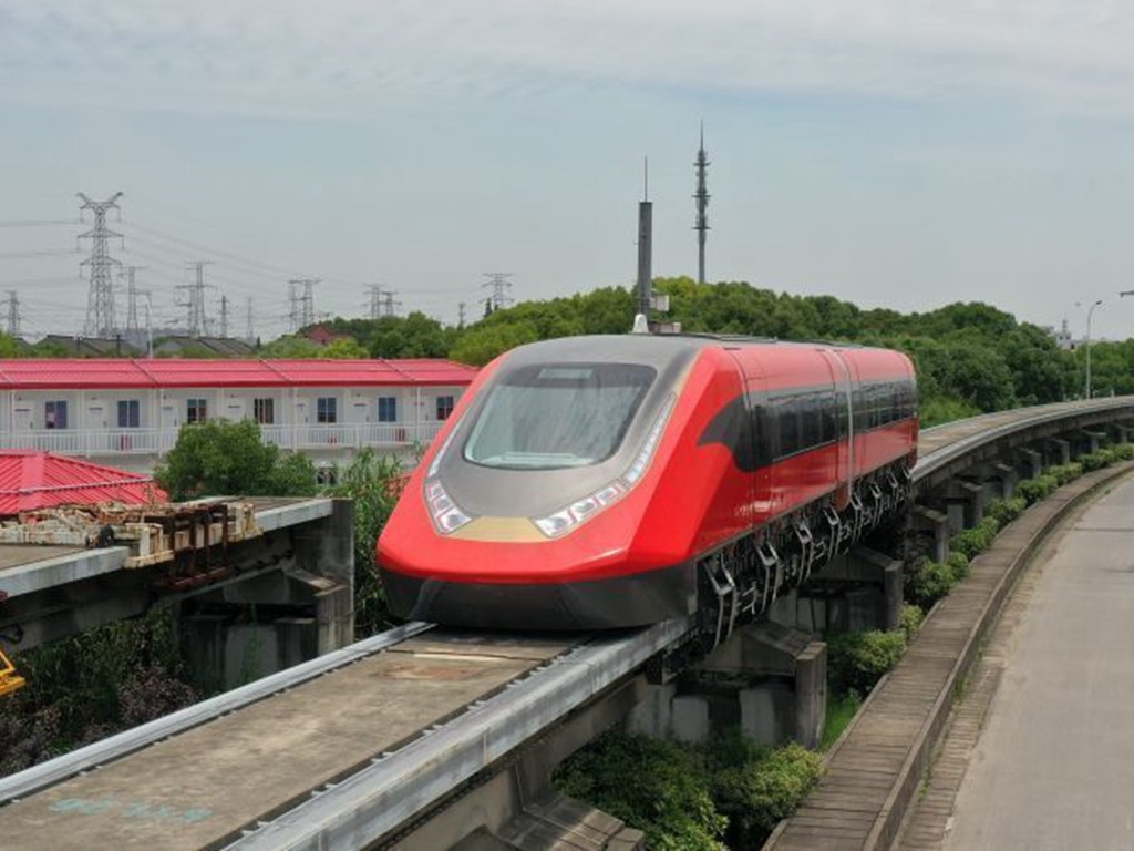 中國首架自主研發商用磁浮列車完成測試 可無人駕駛多項技術有新突破