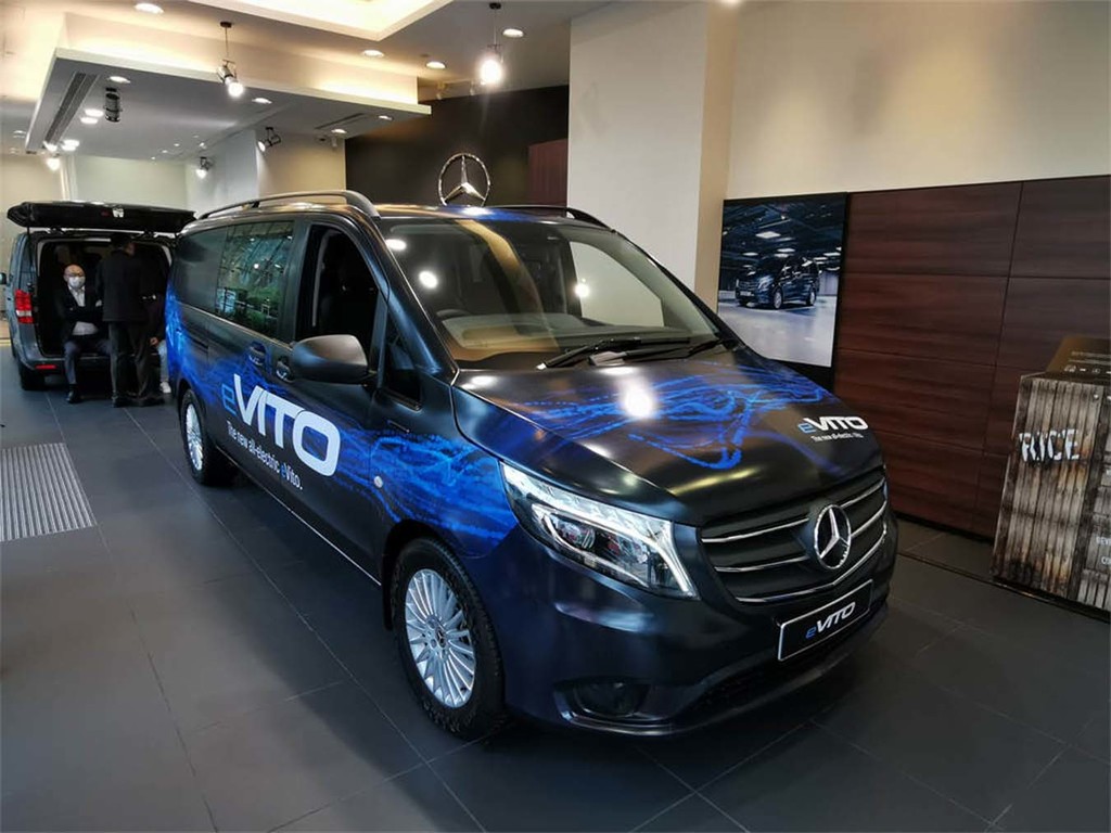 Benz eVito 登陸香港 全尺寸電動豪華貨 Van