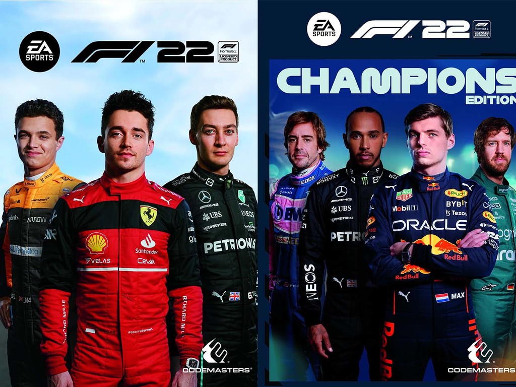 《F1 2022》7 月 1 日推出 冠軍車手助陣封面