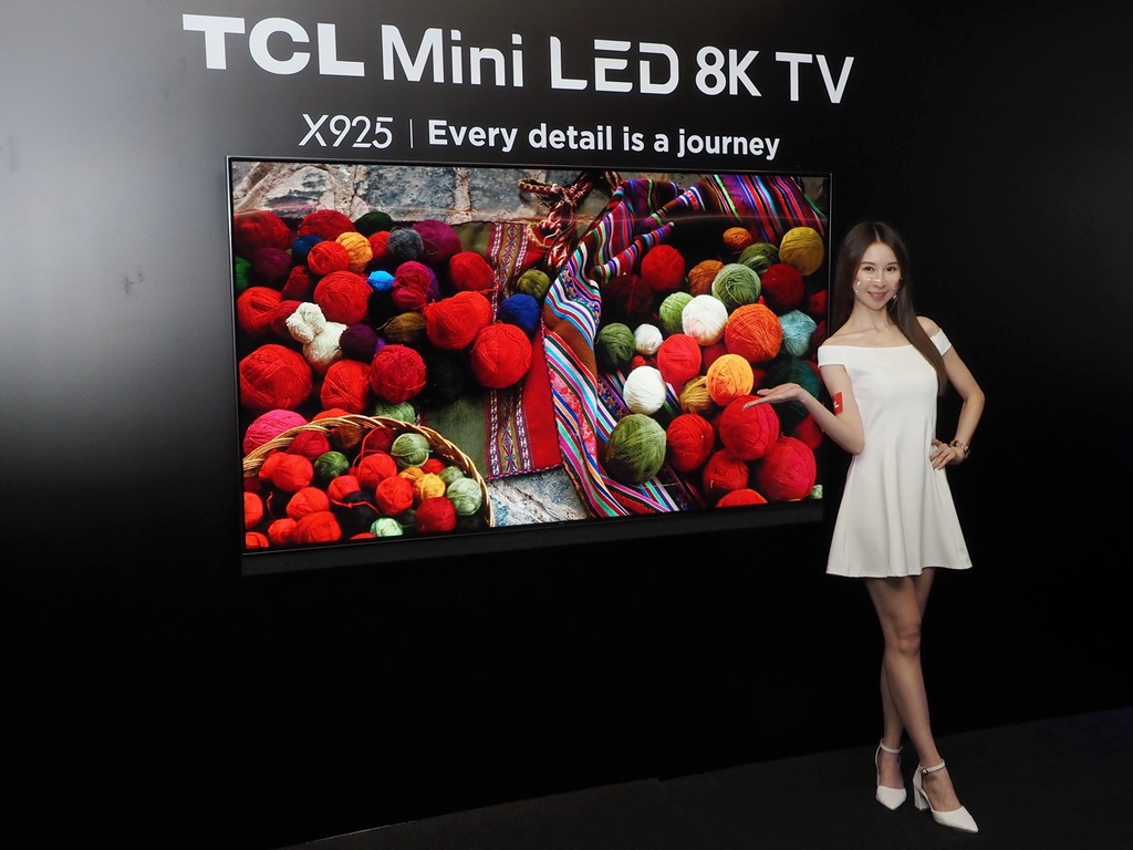 TCL 旗艦 Mini LED 8K 電視推出 首次引進智能家電