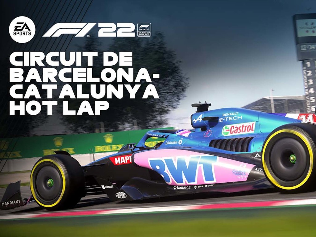 《F1 22》全新賽道更新 展現更真實賽道變化