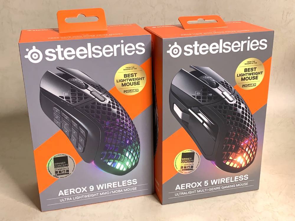 【打機裝備】SteelSeries Aerox 電競鼠擴軍  IP54 多按鈕三模連接