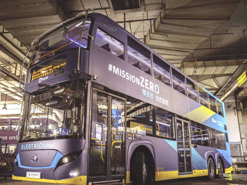 全港首部雙層電動巴士最快 6 月 19 日城巴 5B 路綫投入服務