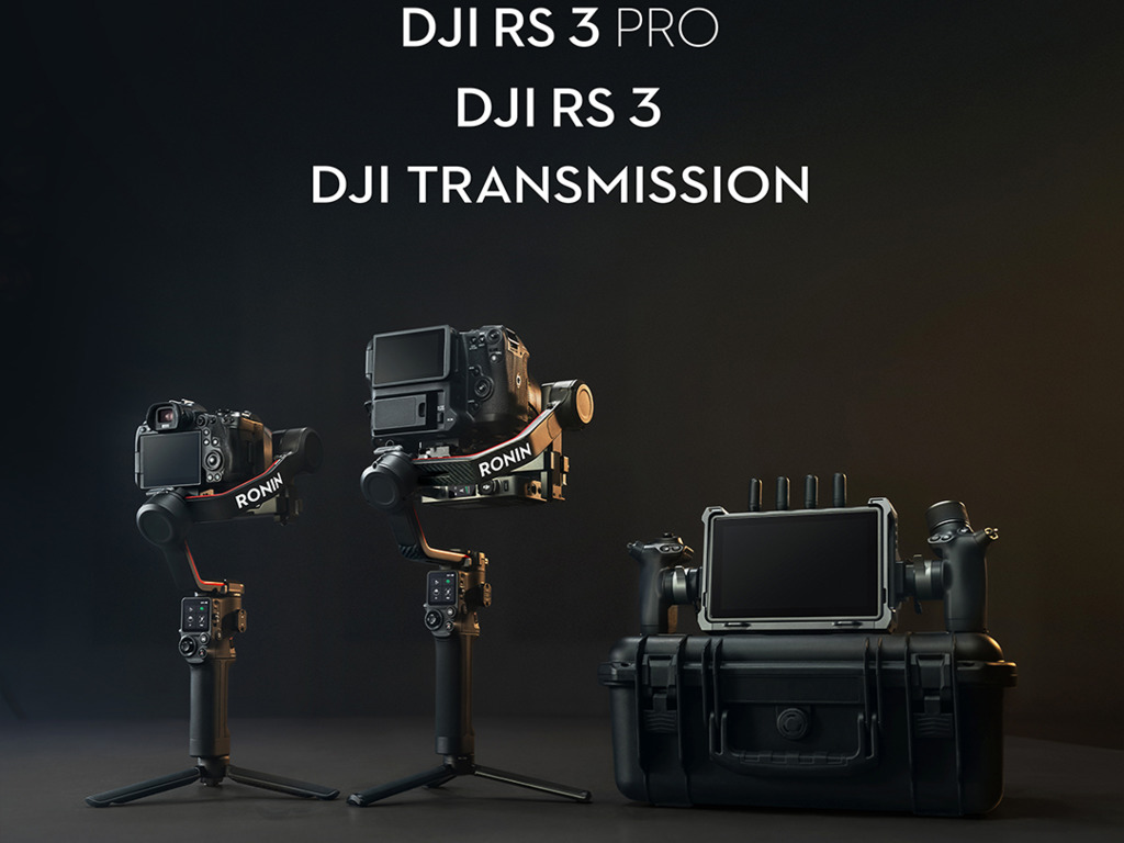 DJI 發布 DJI Transmission 及全新一代專業穩定器 DJI RS 3、DJI RS 3 Pro