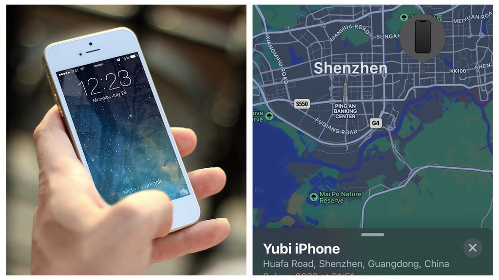 網民發現倫敦失竊 iPhone  最後在中國出現