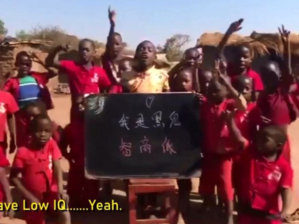 涉騙非洲兒童拍侮辱黑人影片 中國男子贊比亞被捕