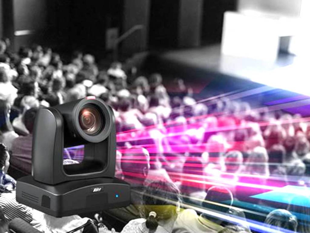 AVer 第 2 代 AI 自動追蹤攝影機 適用於學校、教會、企業培訓、演講場地等