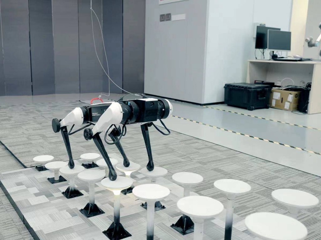 騰訊發布第二代機械狗 Max 可走複雜地形玩「梅花樁」