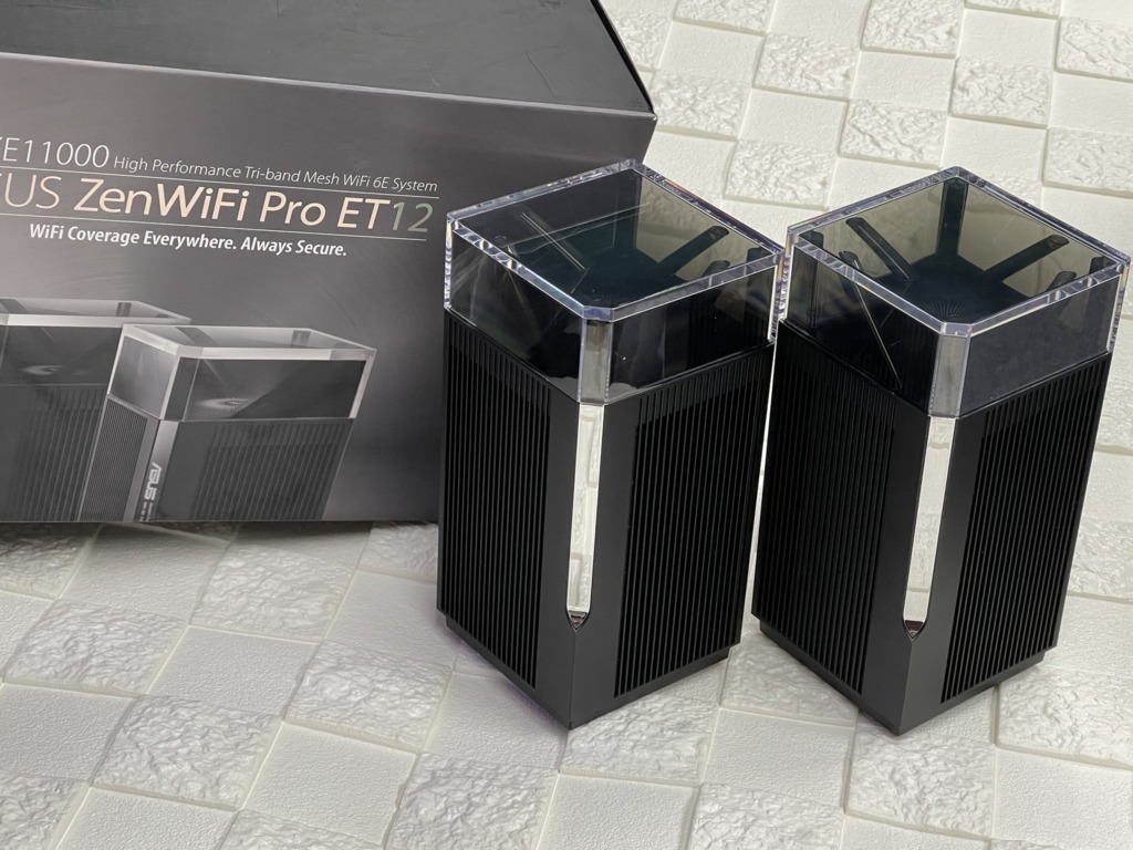 【實測】ASUS ZenWiFi Pro ET12！三頻 AXE11000 Mesh WiFi！