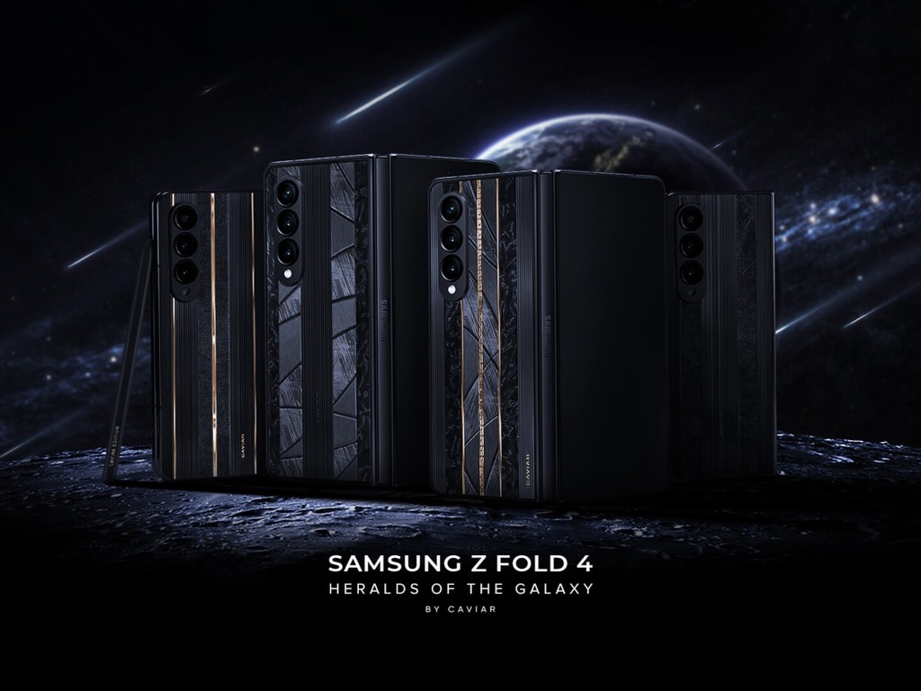 Caviar 奢華訂製 Samsung Galaxy Z Fold4 登場 開價近萬美元