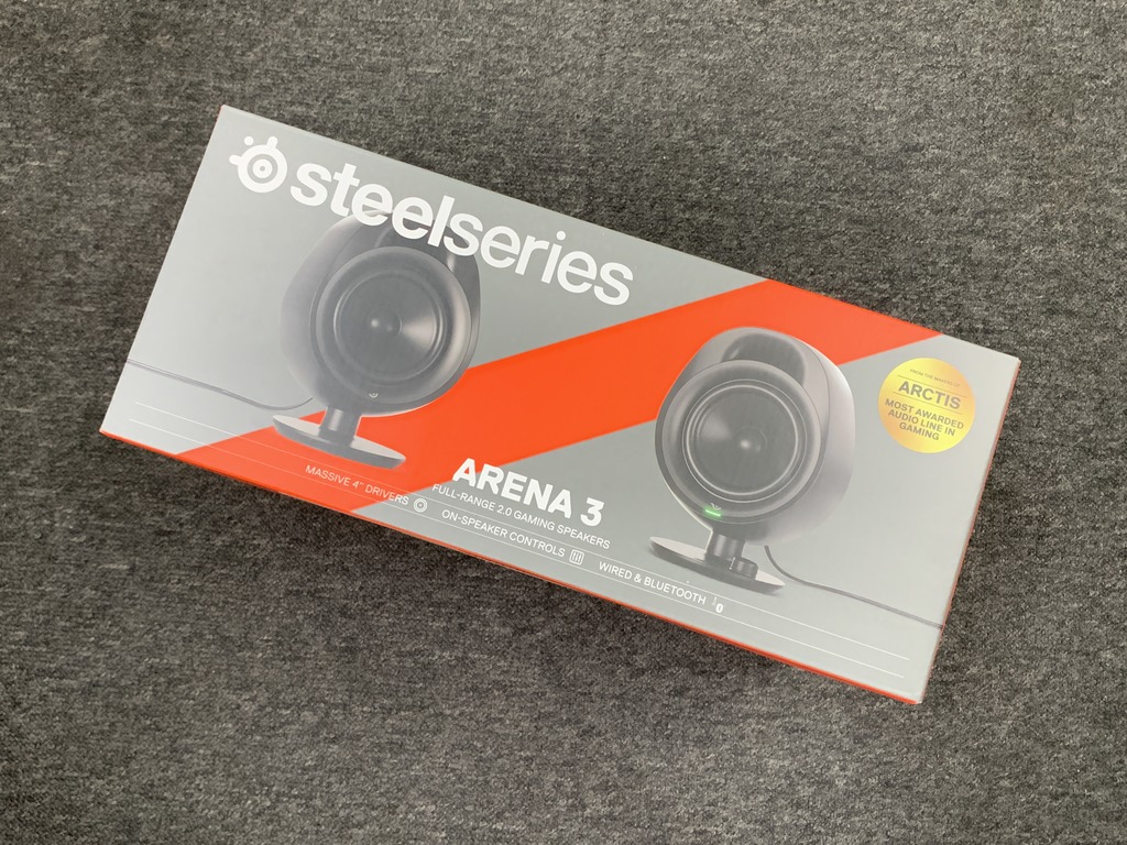 【打機裝備】SteelSeries Arena 3 桌面遊戲喇叭新品