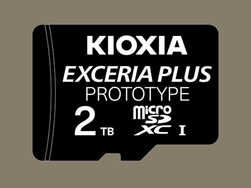 Kioxia 發表 2TB microSD 卡 預計在明年正式上市