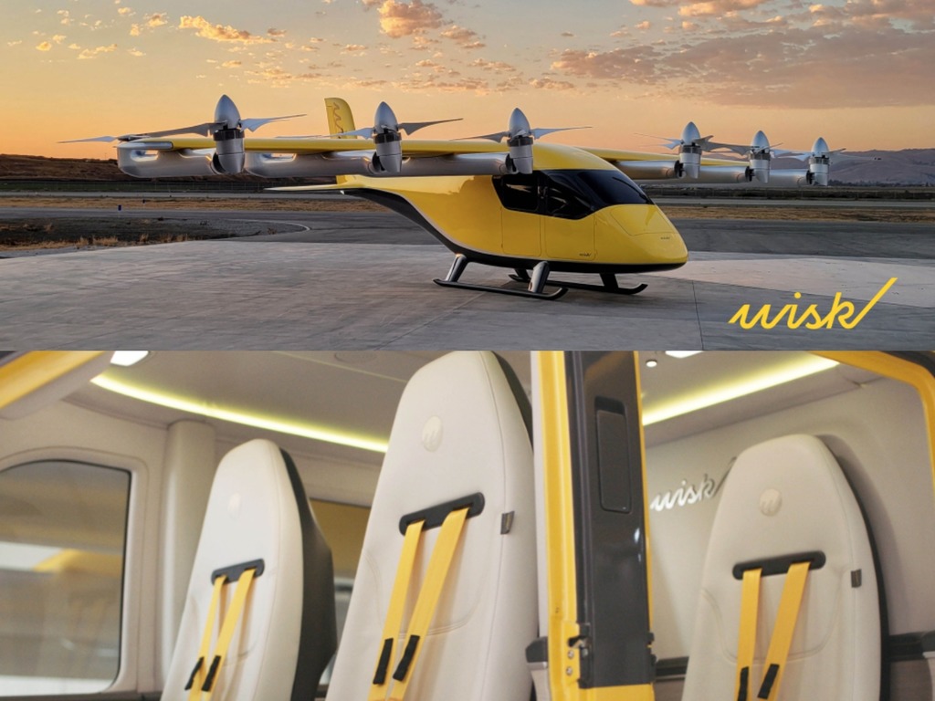 Wisk Aero 發布 4 座位自動駕駛空中的士 目標載實價每位乘客每英里 US$3