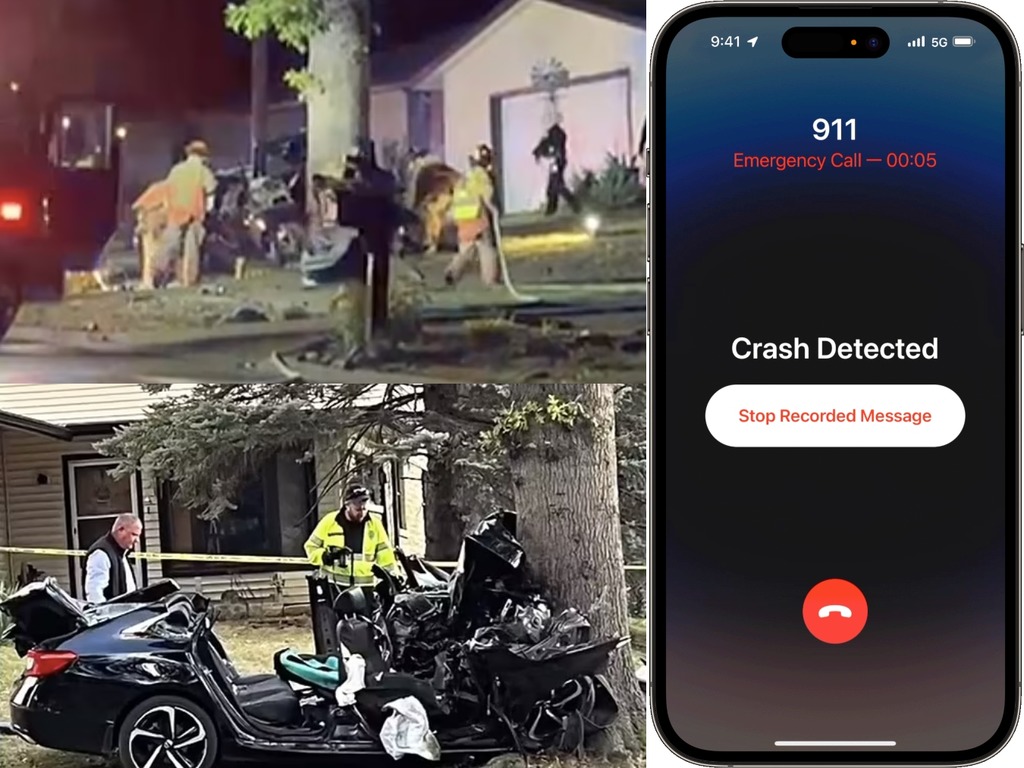 iPhone 14 車禍偵測功能奏效 惜肇事車輛內眾人喪命