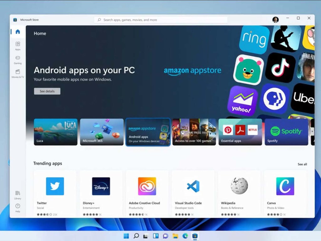 Windows 11 Moment 1 更新推出 正式支援 Android App 下載