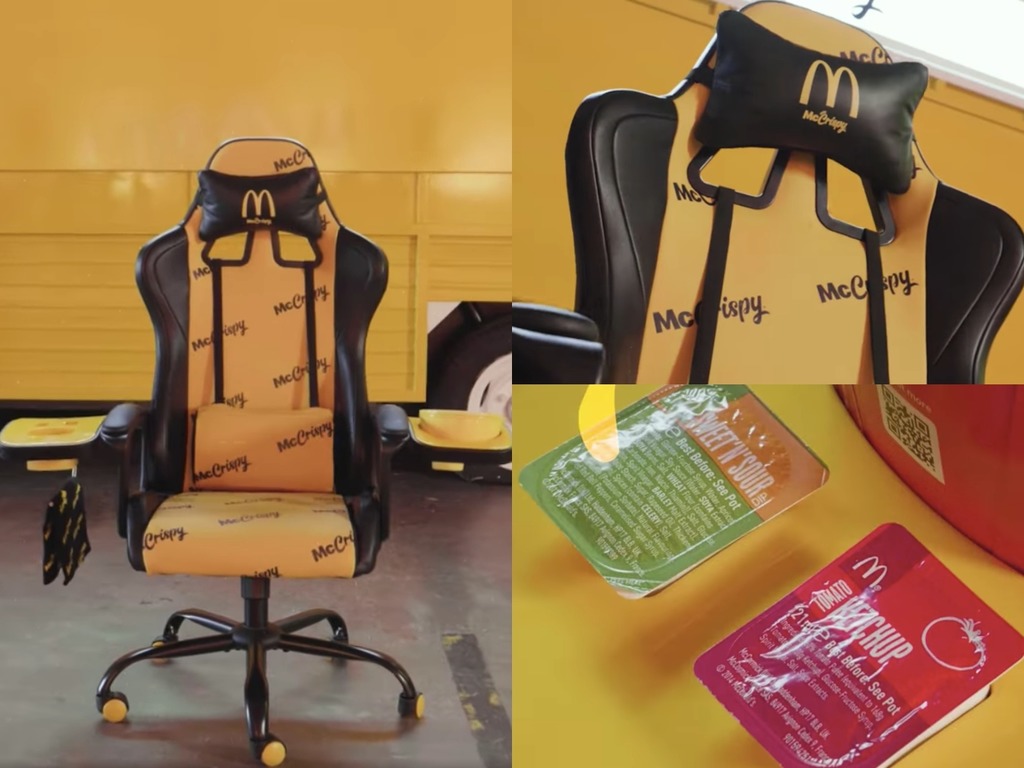 英國麥當勞送電競椅賀新雞堡 McCrispy 登場