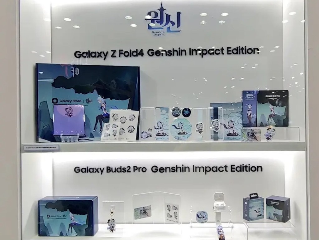 Samsung Galaxy Z Fold4 推 Genshin 原神特別版！大摺機都有動漫版