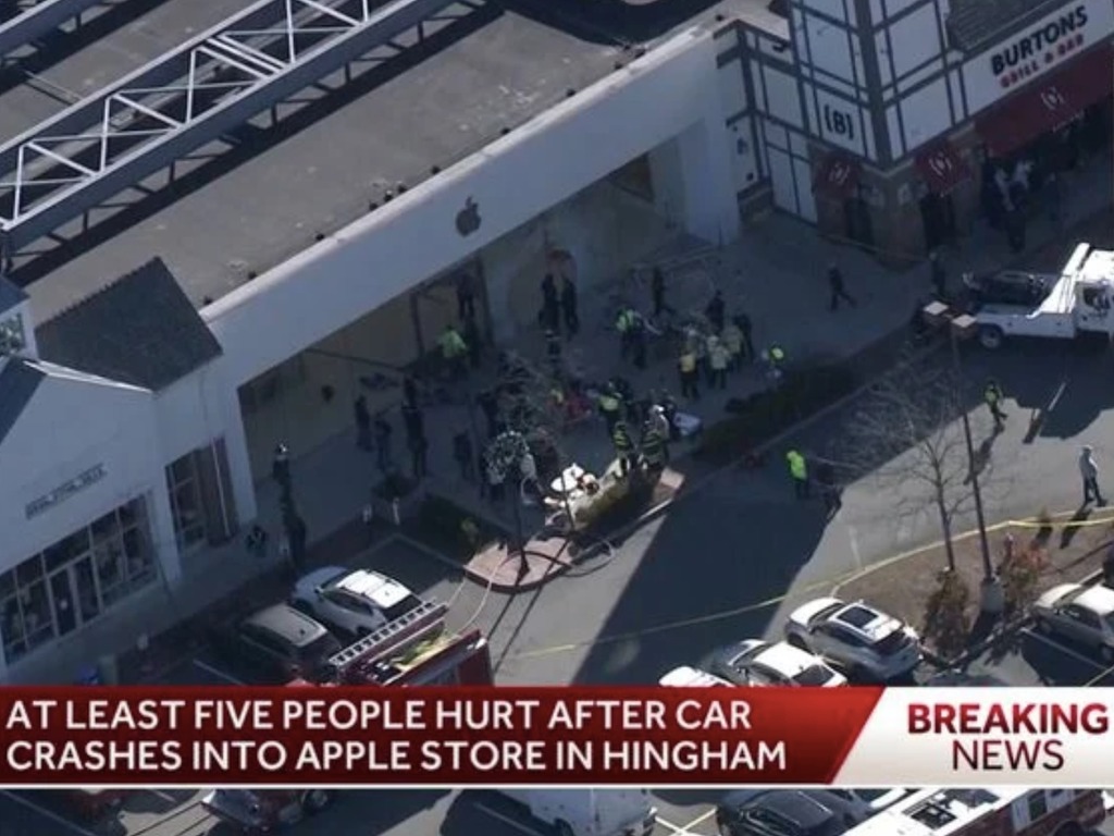 黑色 SUV 撞向波士頓 Apple Store  意外致 1 人死亡 16 人受傷