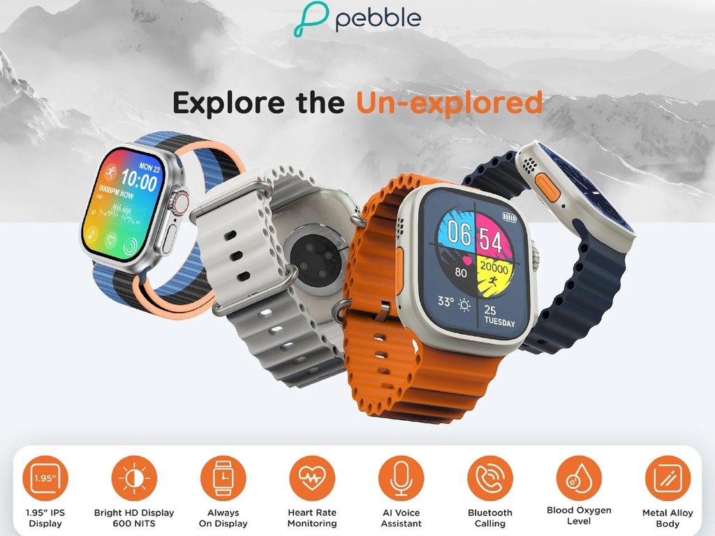 山寨 Apple Watch Ultra 有市場 印度品牌 Pebble 擬推定價 48 美元