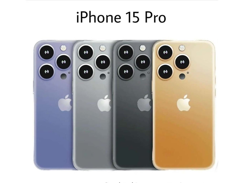 最新 iPhone 15 Pro 概念圖 設超大三眼仔鏡頭組