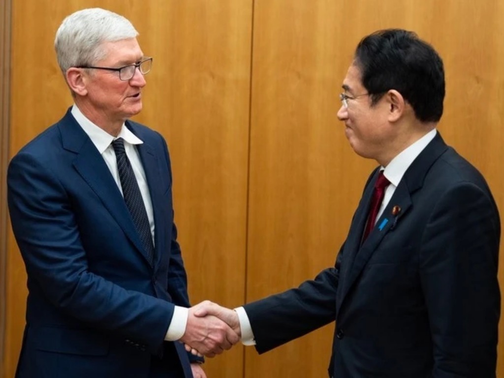 Tim Cook 日本之旅 與日揆岸田文雄討論 3 個議題