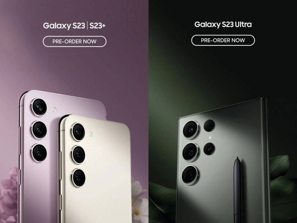 Samsung Galaxy S23 系列預訂海報曝光