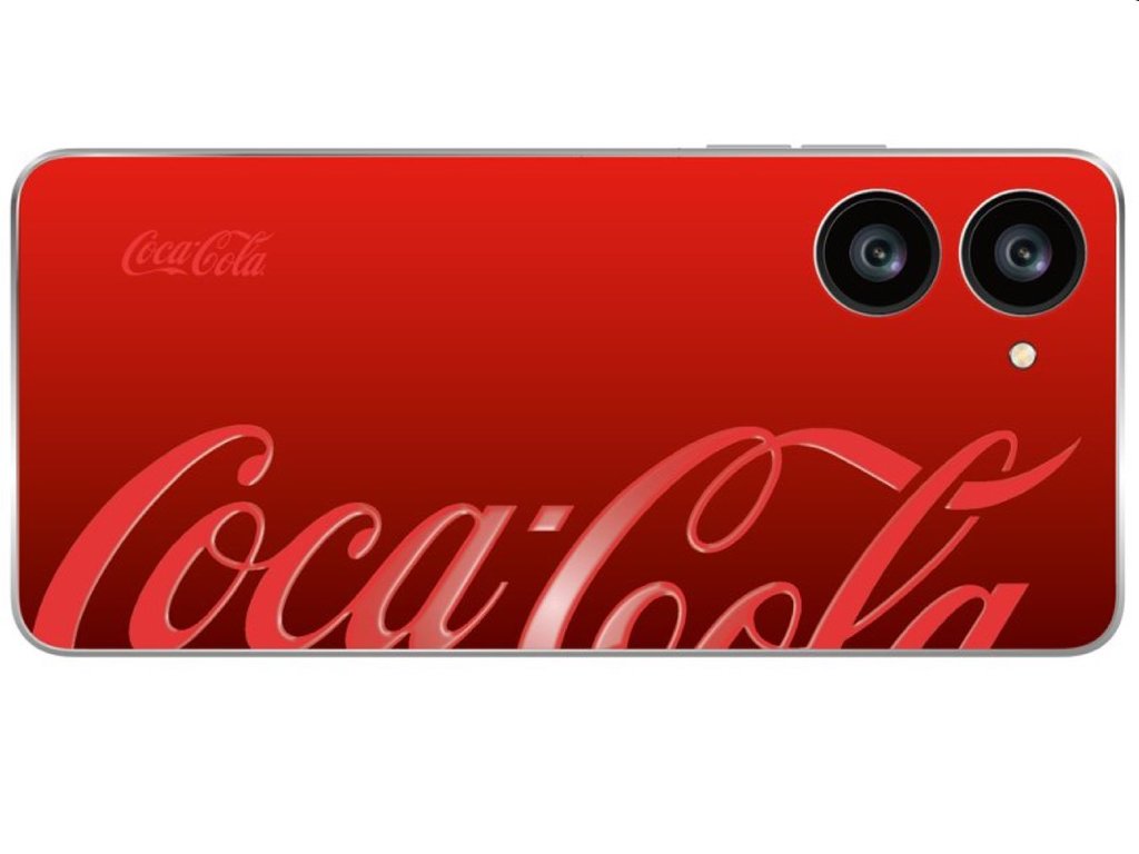 Coca Cola 跨界推智能電話！採經典可樂紅機身