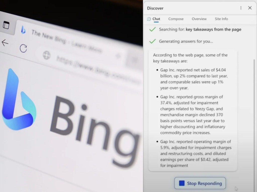 Microsoft Bing ChatGPT 特別活動示範同樣有 Bug！搜尋引擎研究員揭 3 大錯處！