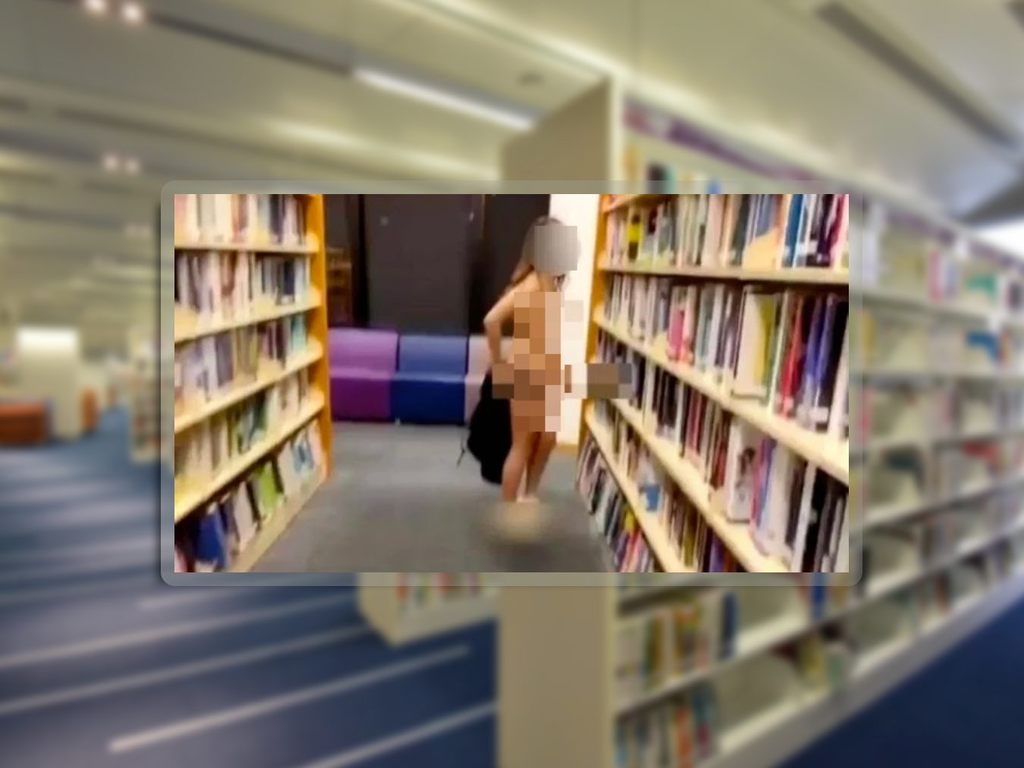 中央圖書館裸女片瘋傳 警方灣仔拘一名 18 歲男子