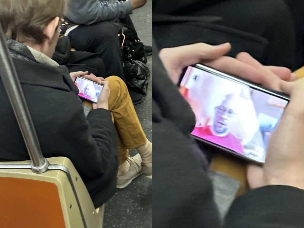 疑似 Google Pixel Fold 真機紐約地鐵曝光？