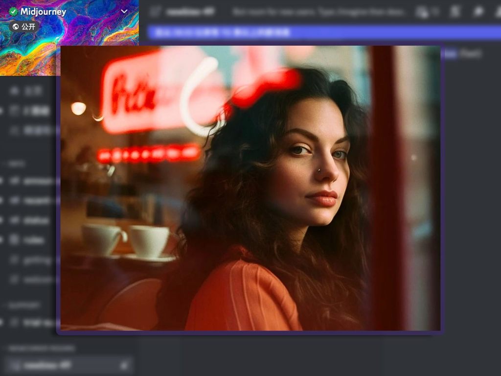 Midjourney v5 AI 圖像軟件登場 平面設計師：效果像真得有點「恐怖」