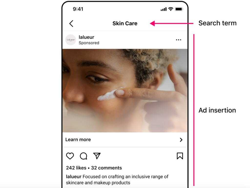 Meta 擬為 Instagram 搜尋結果加插廣告功能 未來數月推出