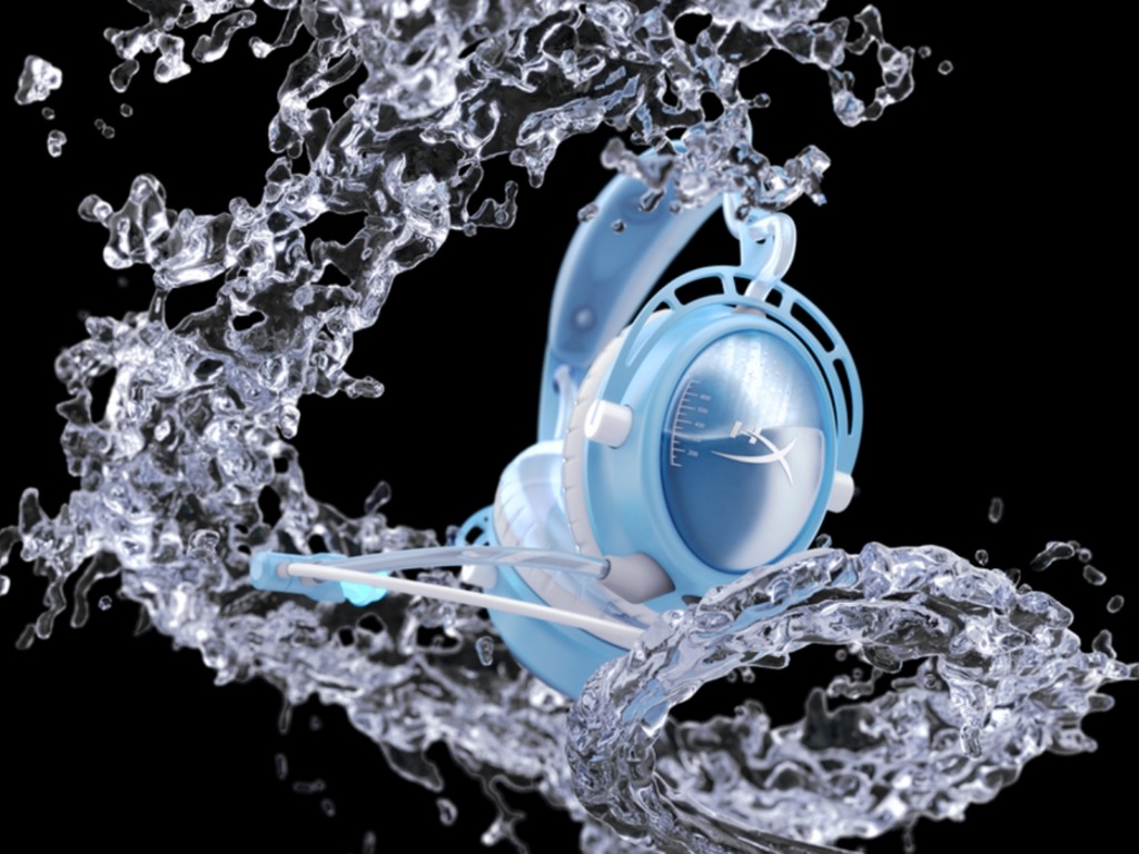 HyperX Cloud2O 電競耳機 時刻提用家「見機飲水」