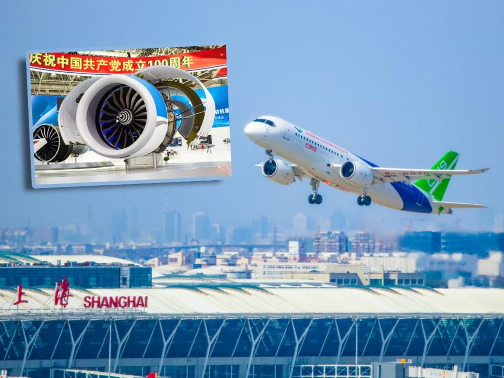 換上國產長江 1000A 引擎 中國商飛 C919 客機再起飛