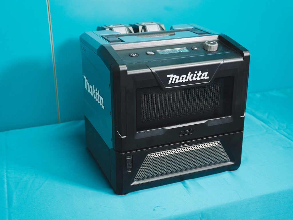 Makita MW001GZ 推充電式微波爐！高質電池帶來高流動性