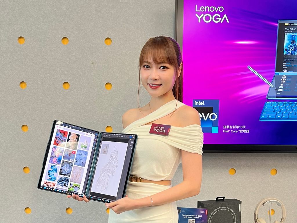 Lenovo Yoga Book 9i 雙屏活用 Slasher 更方便 港版本月開賣