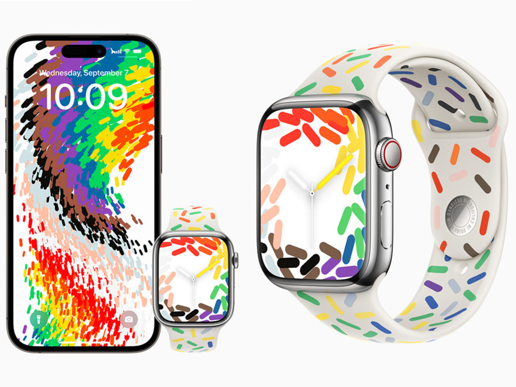 【Apple Watch 新錶帶亮相】推 Pride 錶帶和背景支持 LGBTQ+