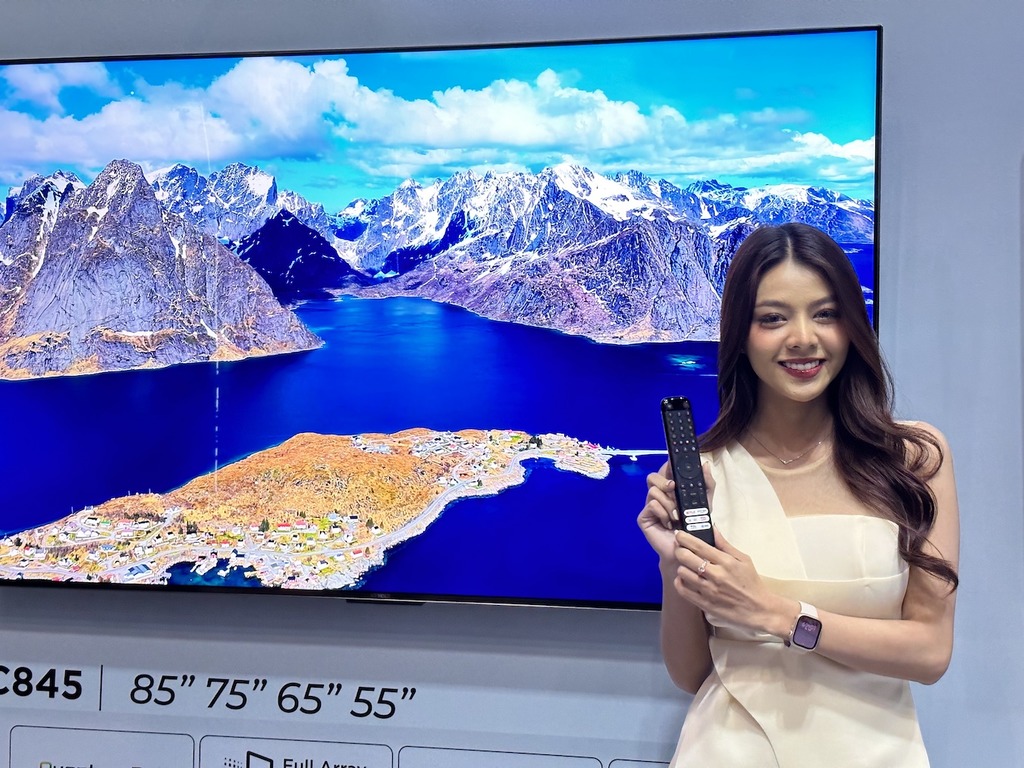 【曼谷直擊】TCL 全新 mini LED 旗艦電視發布！搭配自家研發 AiPQ Processor 3.0