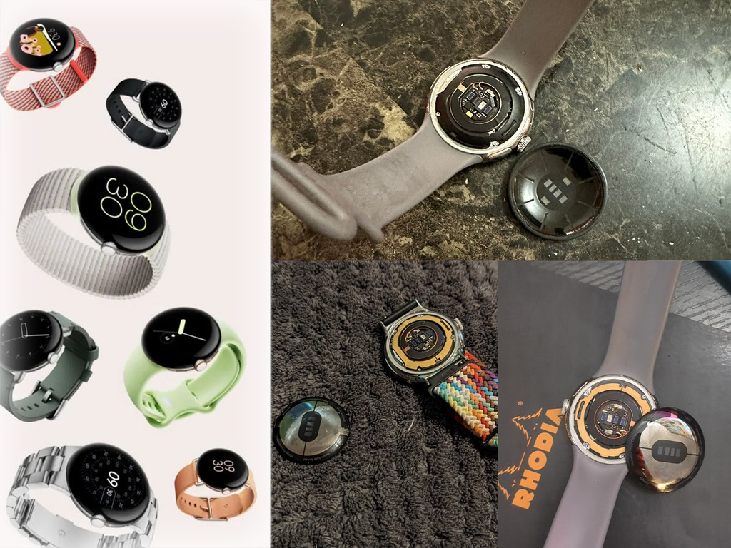 疑黏合劑不夠強 Pixel Watch 背面錶蓋竟自行脫落？