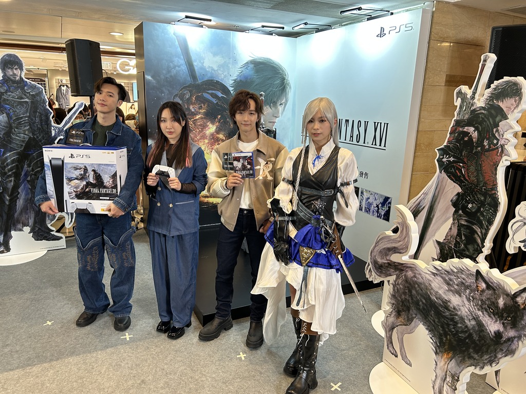 Final Fantasy XVI 發售紀念展德福開幕 MIRROR 雙子搶先試玩體驗