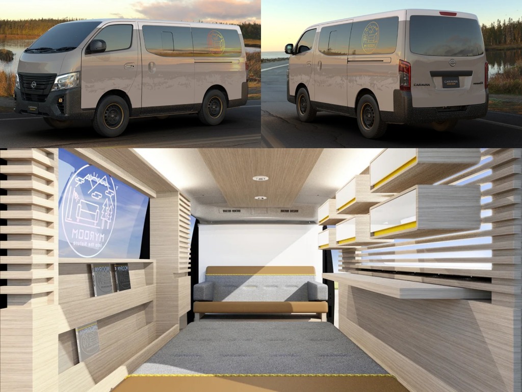 日產概念露營車 Caravan Myroom 即將開賣 內裝靈感源自酒店房間