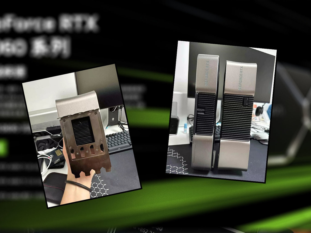 疑似 NVIDIA GeForce RTX 4090 Ti 相片流出 超巨大機身佔用 4 條插槽