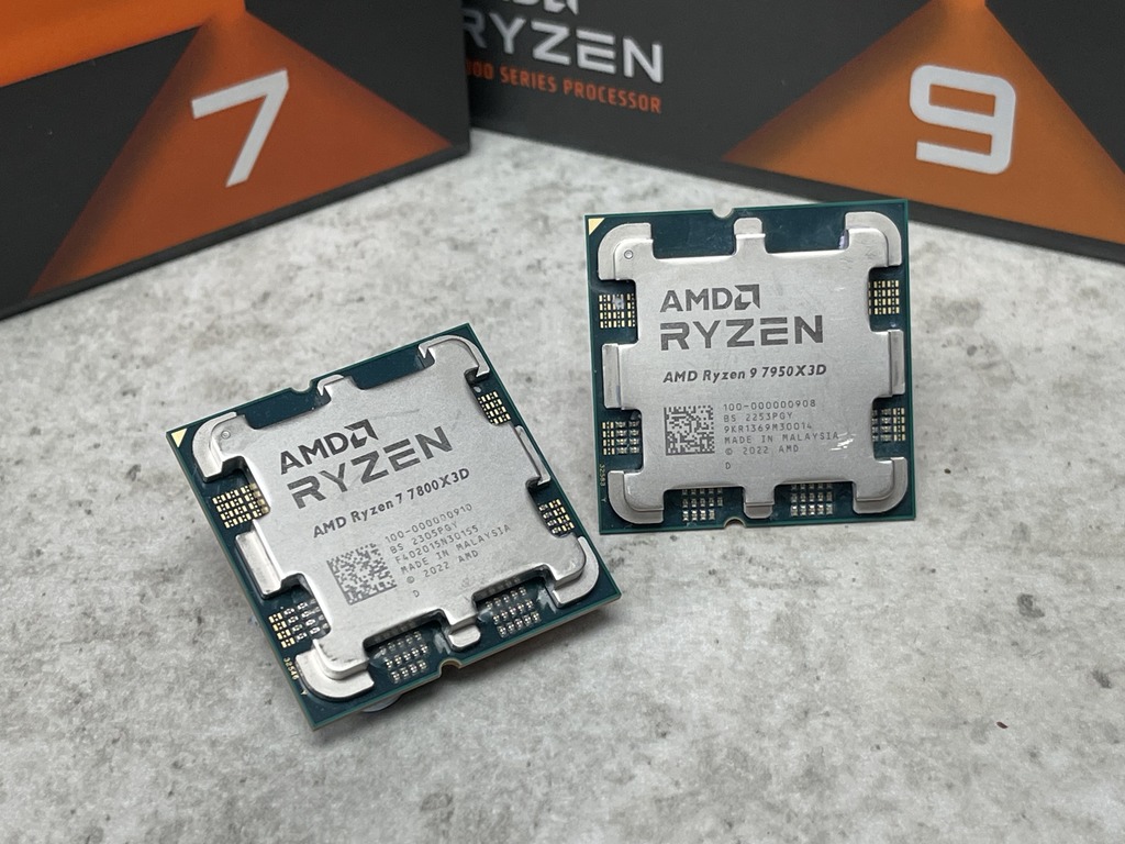 AMD Ryzen 9 7950X3D‧Ryzen 7 7800X3D 實測！3D V-Cache 加持‧大幅提升效能！