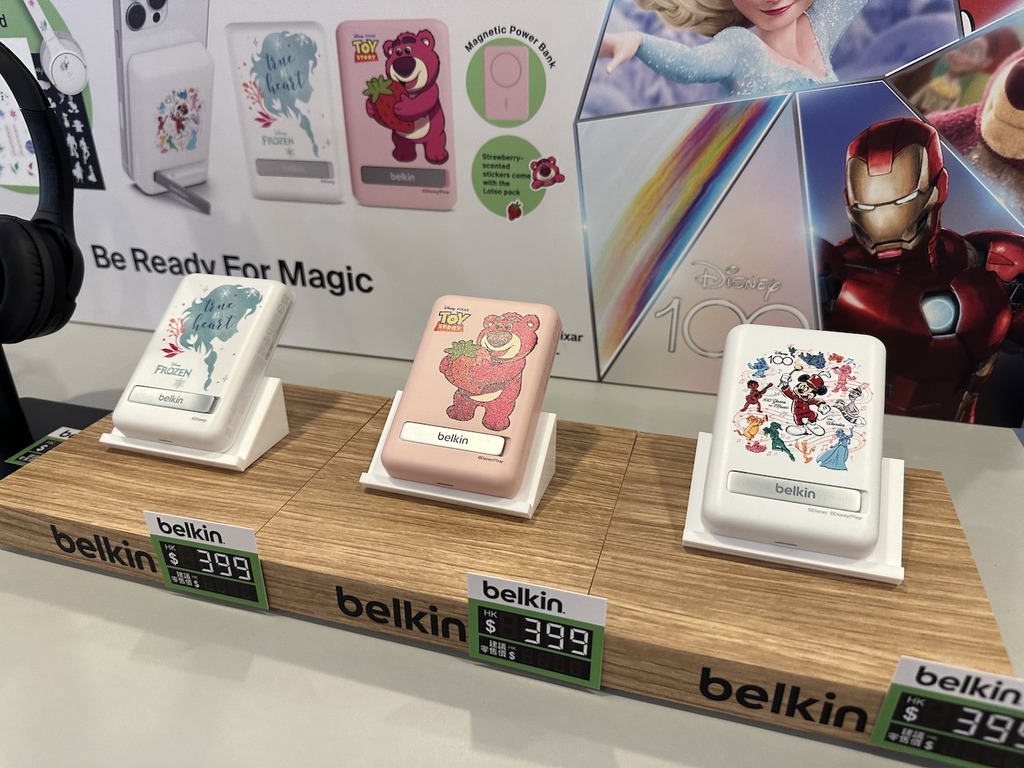 Belkin 推多款迪士尼 100 周年特別版配件！海港城展覽率先有售