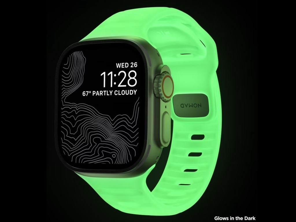 Nomad 推 Apple Watch 夜光錶帶 適合運動佩戴售價 60 美元