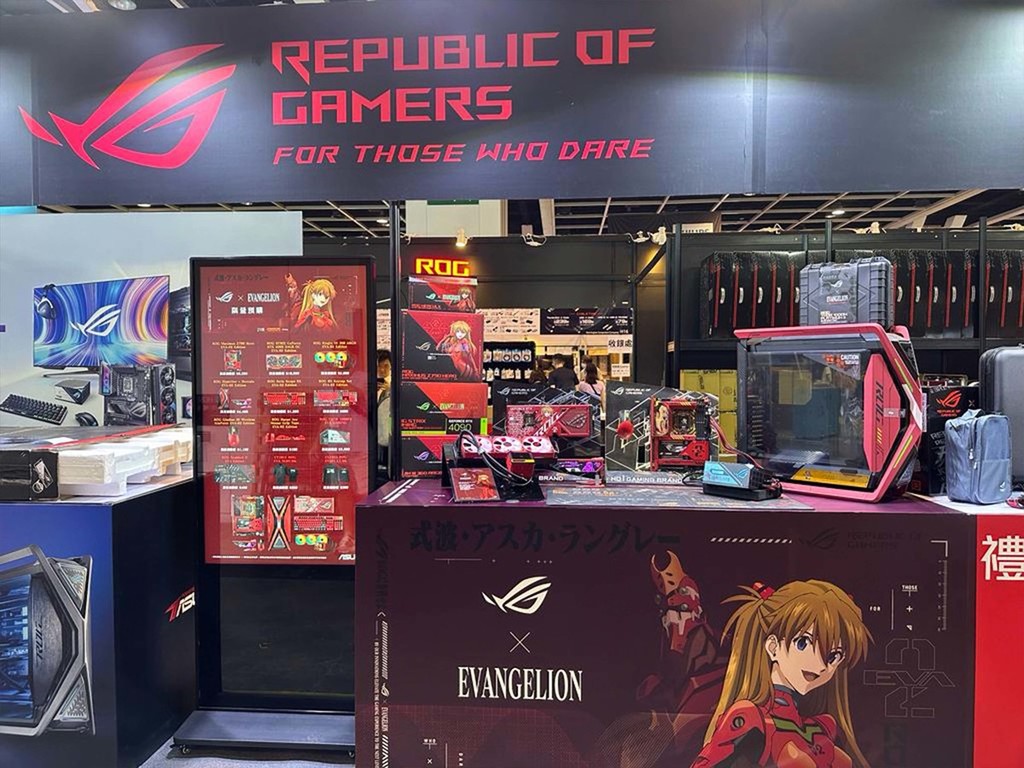 【2023 香港電腦節】ROG  x EVA 再次攜手 第二彈會場搶先限量預購