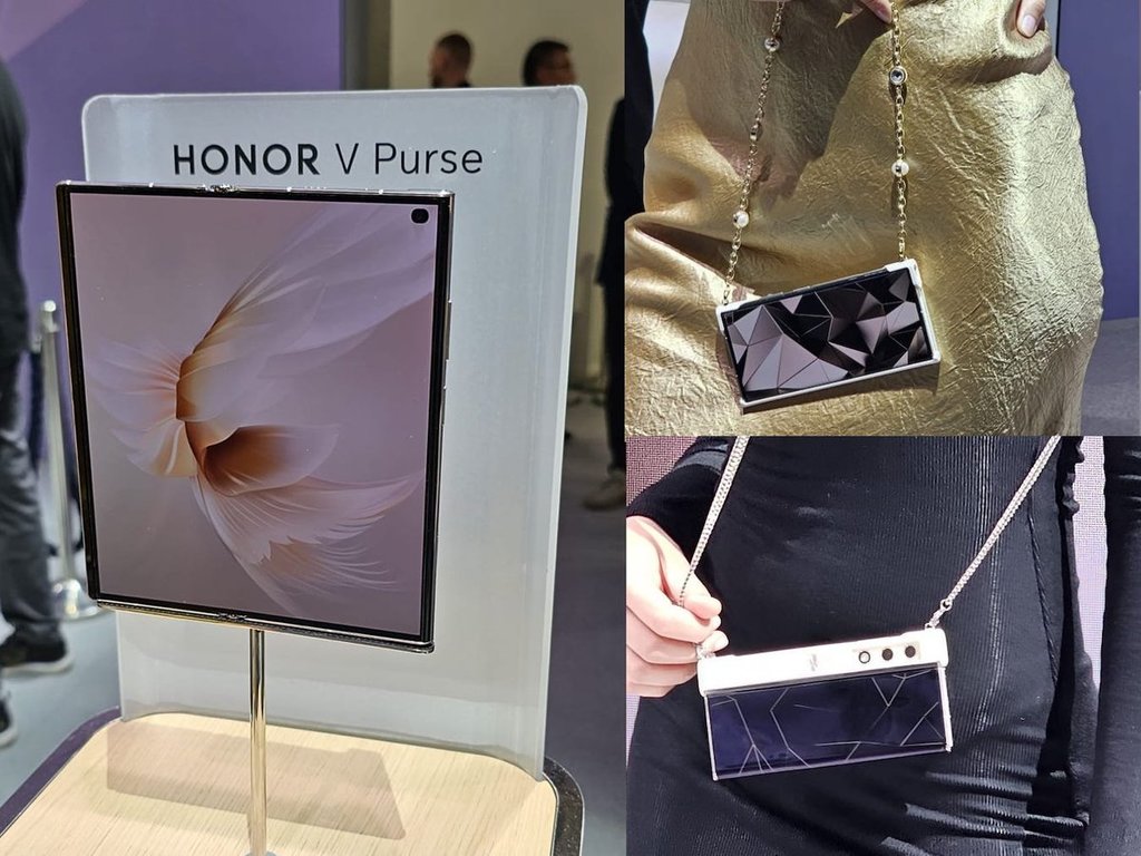 【IFA 2023】Honor V Purse 概念機神秘現身！大玩 Phone on Chain 時尚概念