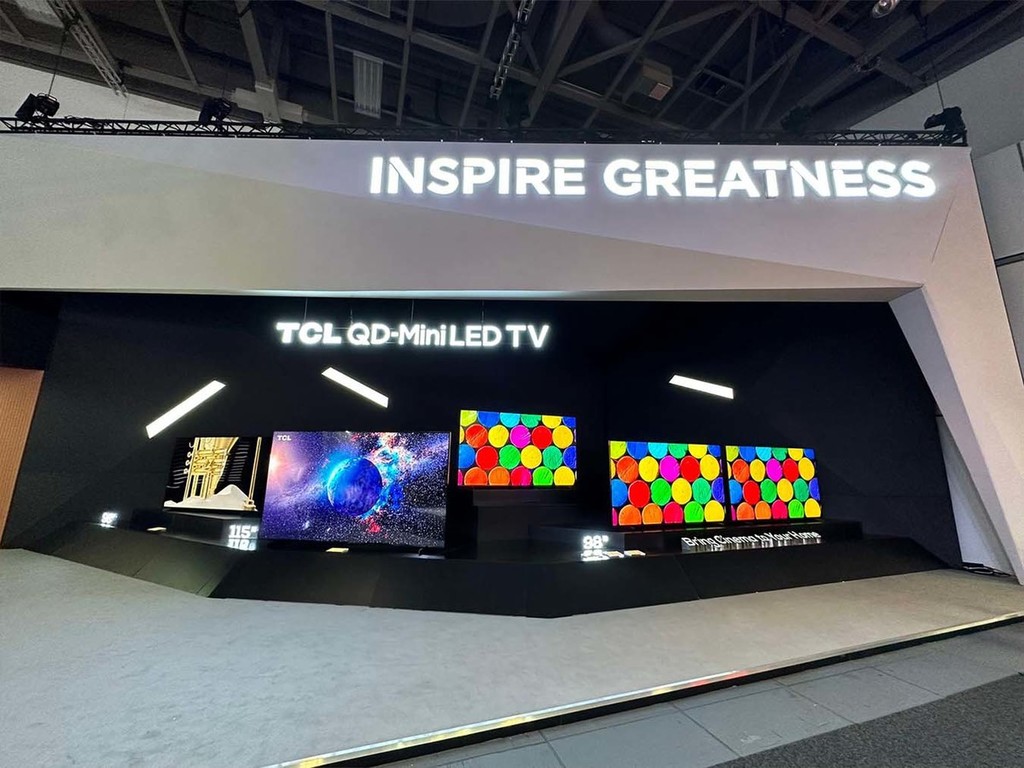 【IFA 2023】世上最大尺寸 TCL 發表 115 吋 QD-Mini LED 電視