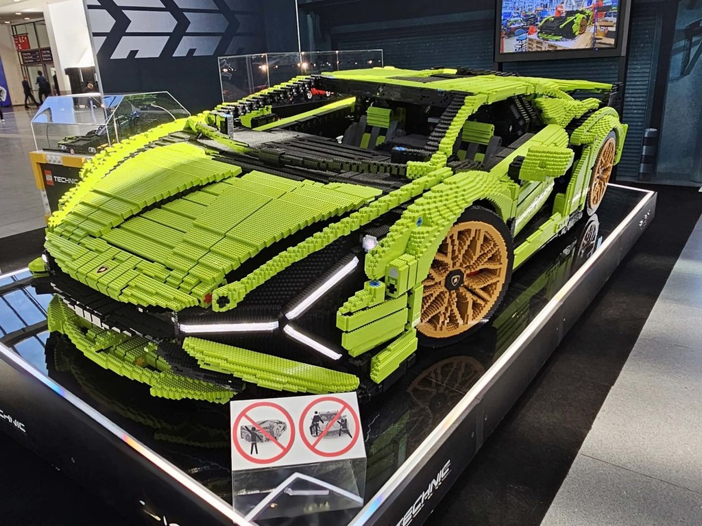 【IAA 2023】LEGO TECHNIC 系列新作 1 比 1 還原 Lamborghini SIAN FKP 37